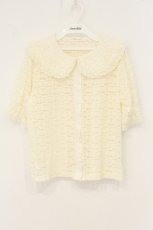 画像1: m petit by misako / AOKレースブラウス M アイボリー O-26-07-19-002-LO-BL-OW-OS (1)