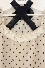 画像2: axes femme / ホルター付ドットプルオーバー M キナリ O-26-07-19-018-AX-TO-OW-OS (2)