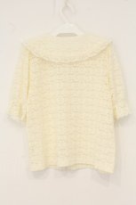画像3: m petit by misako / AOKレースブラウス M アイボリー O-26-07-19-002-LO-BL-OW-OS (3)