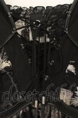 画像2: Ozz oneste / 和柄パワーネットチュニック  ブラック O-26-07-21-031-OO-TO-OW-OS (2)