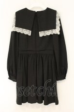 画像4: Ank Rouge / セーラーカラーSET/UPワンピース M クロ O-26-07-21-049-CA-OP-OW-OS (4)