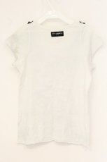 画像4: SEXY DYNAMITE LONDON / ビスチェプリントTシャツ  ホワイト×ブラック O-26-07-21-069-PU-TO-OW-OS (4)