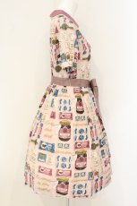 画像4: Jane Marple / Beau Chocolatのワンピース M ピンク O-26-07-21-011-JM-OP-OW-OS (4)