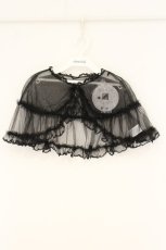 画像1: DO US PART / TT*ALSシアーケープ M クロ O-26-07-21-019-LO-TO-IG-OS (1)