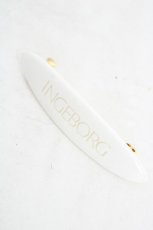 画像1: INGEBORG / ロゴバレッタ  オフシロ O-26-07-22-047-LO-AC-IG-OS (1)