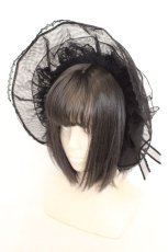 画像1: Angelic Pretty / Airy Angelブリム付カチューシャ  クロ O-26-07-22-015-AP-AC-IG-OS (1)