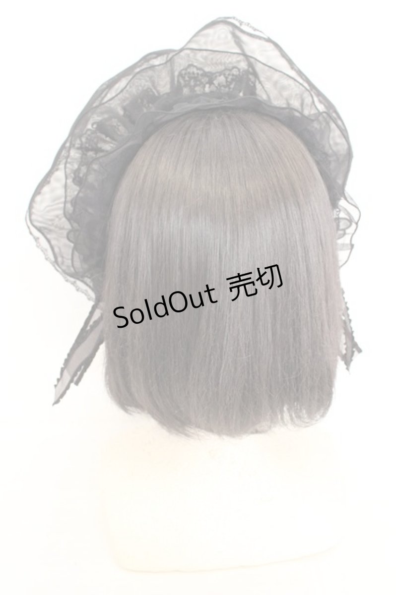 画像3: Angelic Pretty / Airy Angelブリム付カチューシャ  クロ O-26-07-22-015-AP-AC-IG-OS (3)