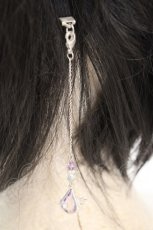 画像2: axes femme / ロマンティックローズカチューシャ  グレー O-26-07-22-018-AX-AC-IG-OS (2)