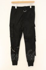 画像4: SEX POT ReVeNGe / Dedicate Jogger Cargo Stretch Pants　パンツ M ブラック O-26-07-23-041-SP-PA-OW-OS (4)