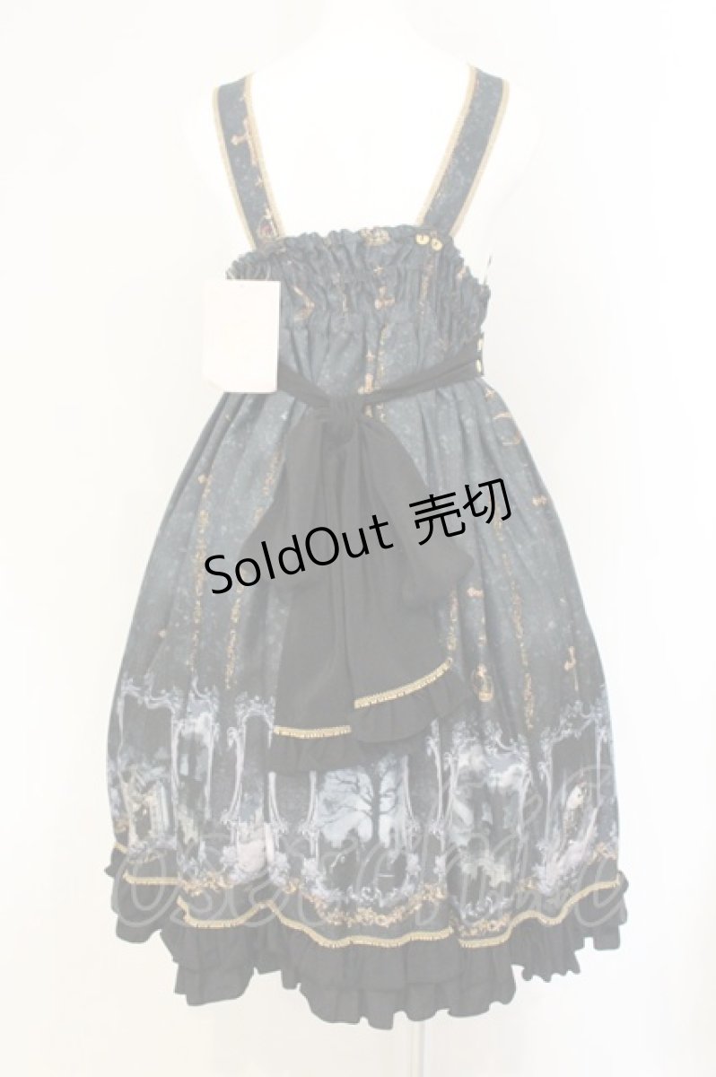 画像5: metamorphose / nightmare forestハイウエストジャンパースカート  ダークネス O-26-07-23-051-ME-OP-IG-OS (5)