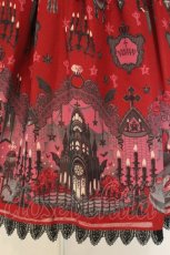 画像3: Angelic Pretty / Ghost Night Brideジャンパースカート  ボルドー O-26-07-23-054-AP-OP-IG-OS (3)