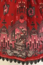 画像4: Angelic Pretty / Ghost Night Brideジャンパースカート  ボルドー O-26-07-23-054-AP-OP-IG-OS (4)