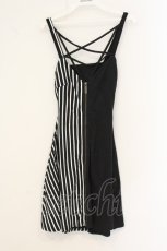 画像1: KILL STAR / SERA STAR HARNESS DRESS　ワンピース XS ブラック×ホワイト O-26-07-23-008-PU-OP-OW-OS (1)