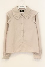 画像1: Rojita / ネクタイブローチブラウス  ピンクベージュ O-26-07-23-080-LO-BL-IG-OS (1)