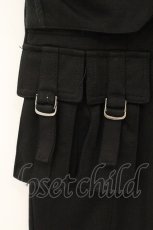 画像2: Ozz Croce / ミリタリーカーゴパンツ  ブラック O-26-07-23-012-OO-PA-OW-OS (2)