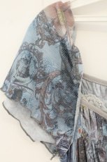 画像3: Ozz oneste / アンティーク総柄シャーリングチュニック  ブルー系 O-26-07-23-024-OO-TO-OW-OS (3)