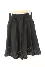 画像3: axes femme / ワイドハーフパンツ F クロ O-26-07-24-035-AX-PA-IG-OS (3)