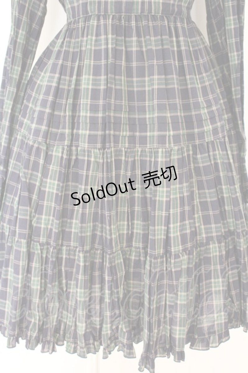画像3: Physical Drop / チェックヨークワンピース  グリーン O-26-07-24-054-LO-OP-IG-OS (3)