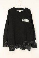 画像1: NieR Clothing / プリントカットソー  クロ O-26-07-24-1026-PU-TO-IG-OS (1)