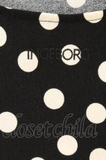 画像2: INGEBORG / ドット半袖カットソー  クロ O-26-07-24-1039-LO-TO-IG-OS (2)