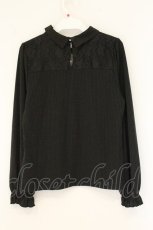 画像3: axes femme / ローズチャーム付トップス F クロ O-26-07-24-1079-AX-TO-OW-OS (3)