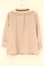 画像3: axes femme / クラシカル刺繍七分袖ブラウス M ピンク O-26-07-24-1090-AX-BL-OW-OS (3)