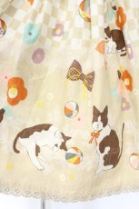 画像2: metamorphose / まどろみの浪漫ミニスカート  アイボリー O-26-07-24-1007-ME-SK-IG-OS (2)