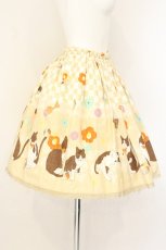 画像3: metamorphose / まどろみの浪漫ミニスカート  アイボリー O-26-07-24-1007-ME-SK-IG-OS (3)