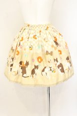 画像4: metamorphose / まどろみの浪漫ミニスカート  アイボリー O-26-07-24-1007-ME-SK-IG-OS (4)
