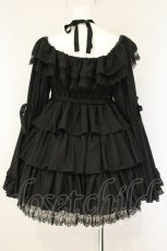 画像5: Vallee lys / Coquelicot dress ショート丈  ブラック O-26-07-24-1009-GO-OP-IG-OS (5)