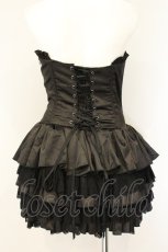 画像5: ATELIER PIERROT / ミニコルセットワンピース  ブラック O-26-07-24-1015-EL-SK-IG-OS (5)