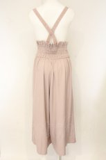 画像3: axes femme POETIQUE / サス付きレースアップフレアパンツ M ピンク O-26-07-24-1017-AX-PA-OW-OS (3)
