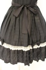 画像3: metamorphose / Cleverアーガイルヨーク切替ジャンパースカート  クロ O-26-07-24-061-ME-OP-IG-OS (3)