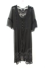 画像1: axes femme / バックレースデザインガウン  クロ O-26-07-24-008-AX-TO-IG-OS (1)