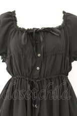 画像2: Physical Dorop / ドビーシフォンワンピース  クロ O-26-07-24-064-LO-OP-IG-OS (2)