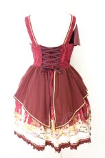 画像5: metamorphose / dim light holy ジャンパースカート  ワイン O-26-07-24-065-ME-OP-IG-OS (5)