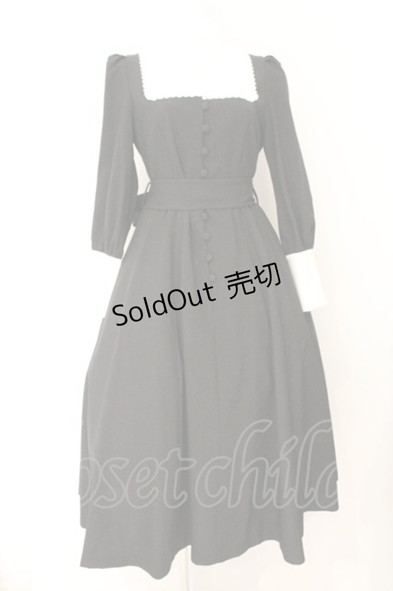 画像1: Sheglit / "Holy"シスターワンピース M ブラック×ホワイト O-26-07-24-067-EL-OP-IG-OS (1)