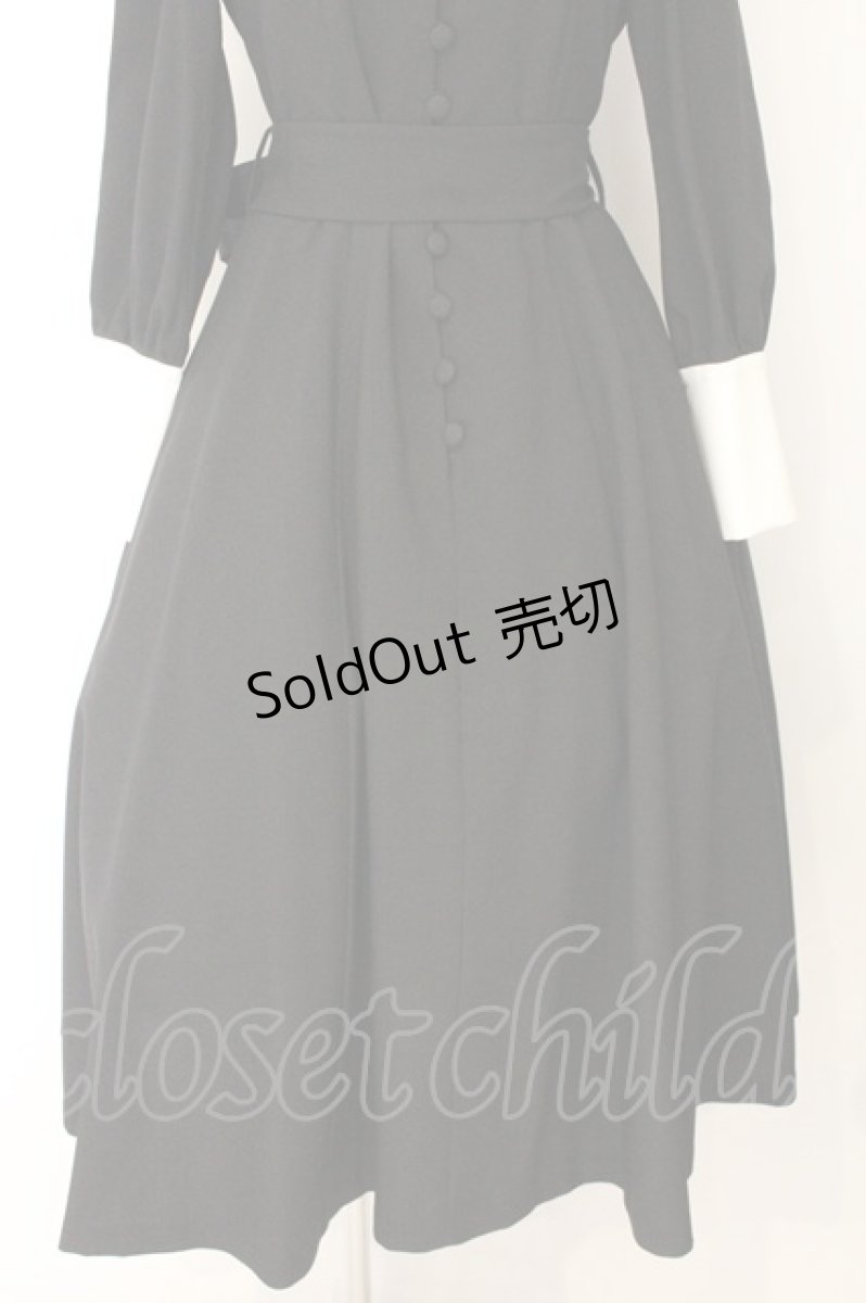 画像3: Sheglit / "Holy"シスターワンピース M ブラック×ホワイト O-26-07-24-067-EL-OP-IG-OS (3)