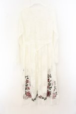 画像3: axes femme NOSTALGIE / 裾刺繍ガウンワンピース M シロ O-26-07-24-009-AX-TO-IG-OS (3)