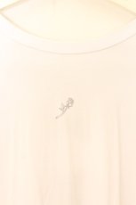 画像2: axes femme POETIQUE / レースアップビックTシャツ M シロ O-26-07-24-018-AX-TO-IG-OS (2)