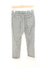 画像3: axes femme / 裾ロールアップストレッチパンツ M シロ×クロ O-26-07-24-032-AX-PA-IG-OS (3)