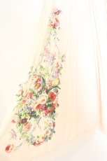画像2: axes femme / ブーケ柄プリーツスカート  アイボリー O-26-07-24-033-AX-SK-IG-OS (2)