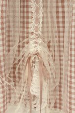 画像2: axes femme POETIQUE / チュール×ギンガムスカート M ピンク O-26-07-26-1043-AX-SK-OW-OS (2)