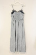 画像3: axes femme POETIQUE / レザー風キャミワンピース M サックス O-26-07-26-1045-AX-OP-OW-OS (3)