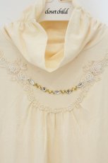 画像2: axes femme / ネックレス風装飾タートル M アイボリー O-26-07-26-1098-AX-TO-IG-OS (2)