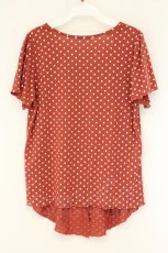 画像3: axes femme / ローズカットドットワンピース M オレンジ系 O-26-07-26-1108-AX-OP-IG-OS (3)