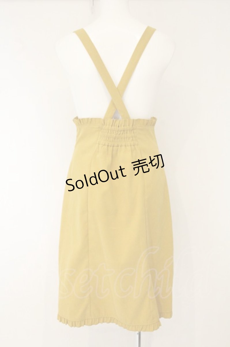画像3: axes femme POETIQUE / サス付きタイトスカート M カラシ O-26-07-26-1023-AX-SK-OW-OS (3)