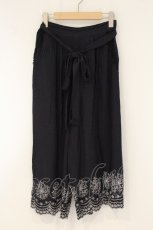 画像1: axes femme / 刺繍セットアップ M ネイビー O-26-07-26-1025-AX-PA-OW-OS (1)
