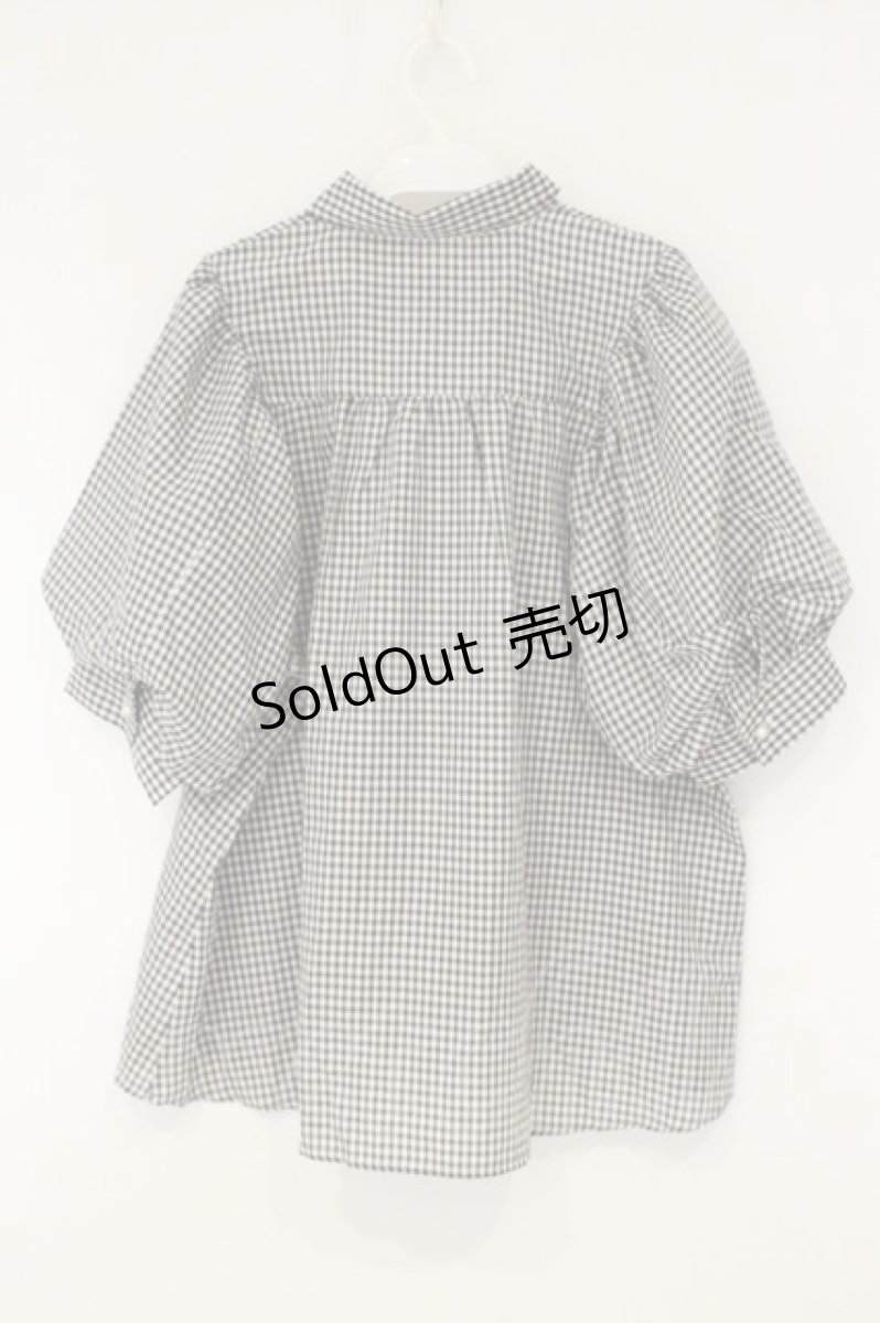 画像3: axes femme / ボリューム袖ブラウス M クロ O-26-07-26-1029-AX-BL-OW-ZI (3)