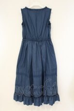 画像3: axes femme / ピンタックコットンワンピース M ブルー O-26-07-26-1031-AX-OP-OW-OS (3)